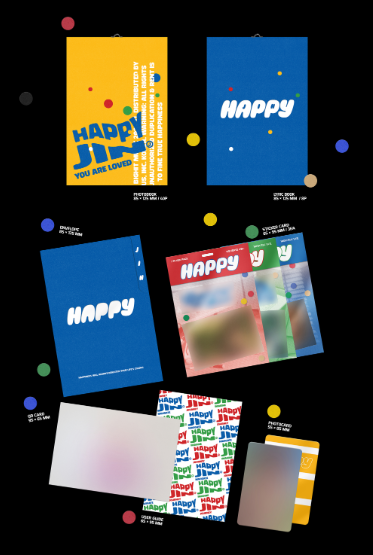 BTS JIN ジン HAPPY+Weverse Albums ver.5セット JIN (BTS) - HAPPY
