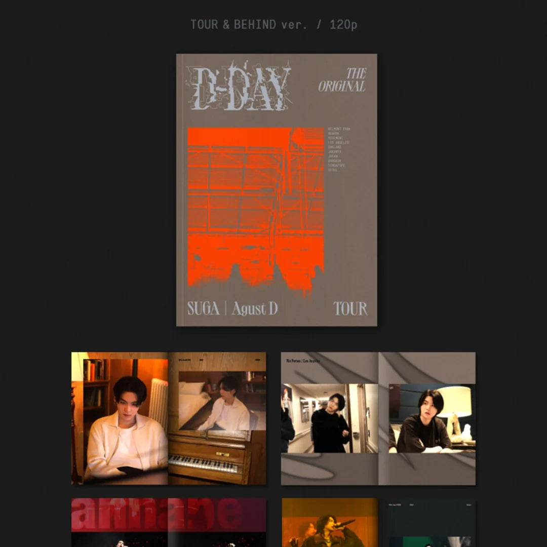 BTS Suga - Agust D Tour [D-Day] The Original – Amuse Ground