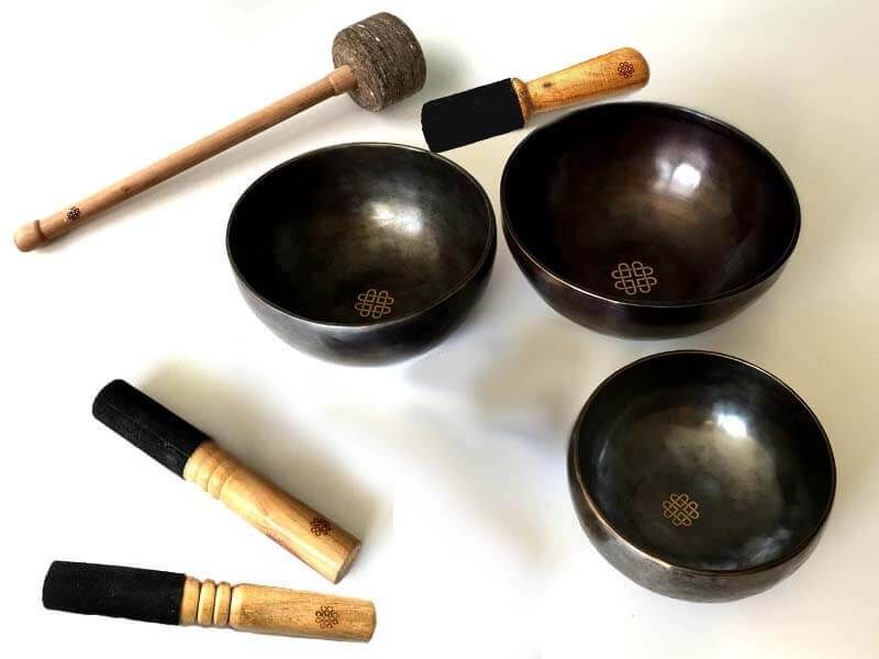 プロ厳選したシンギングボウル極上倍音のシンギングボウル3点セット