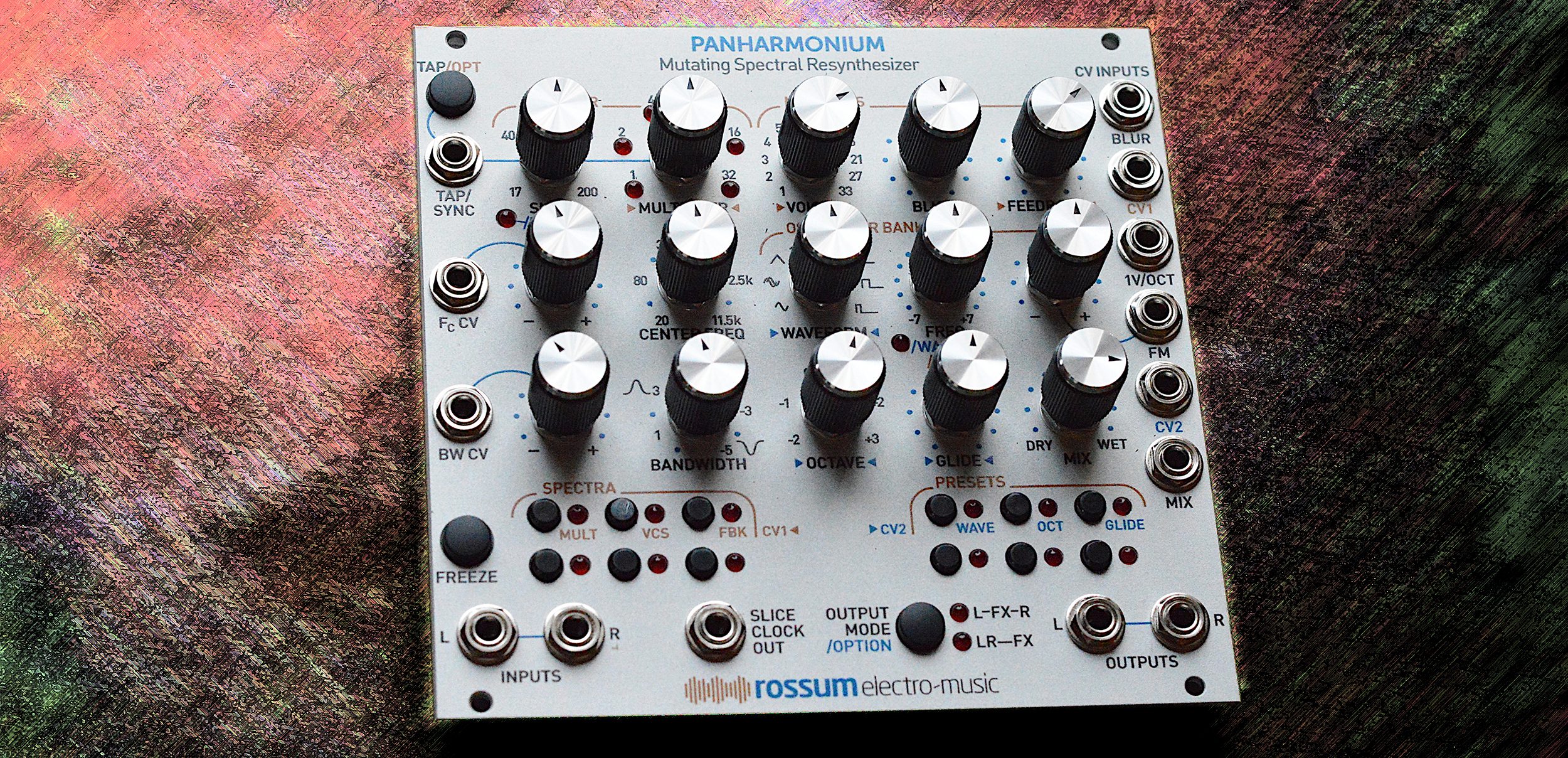 Test: Rossum Electro-Music Panharmonium, Resynthese Eurorack-Modul