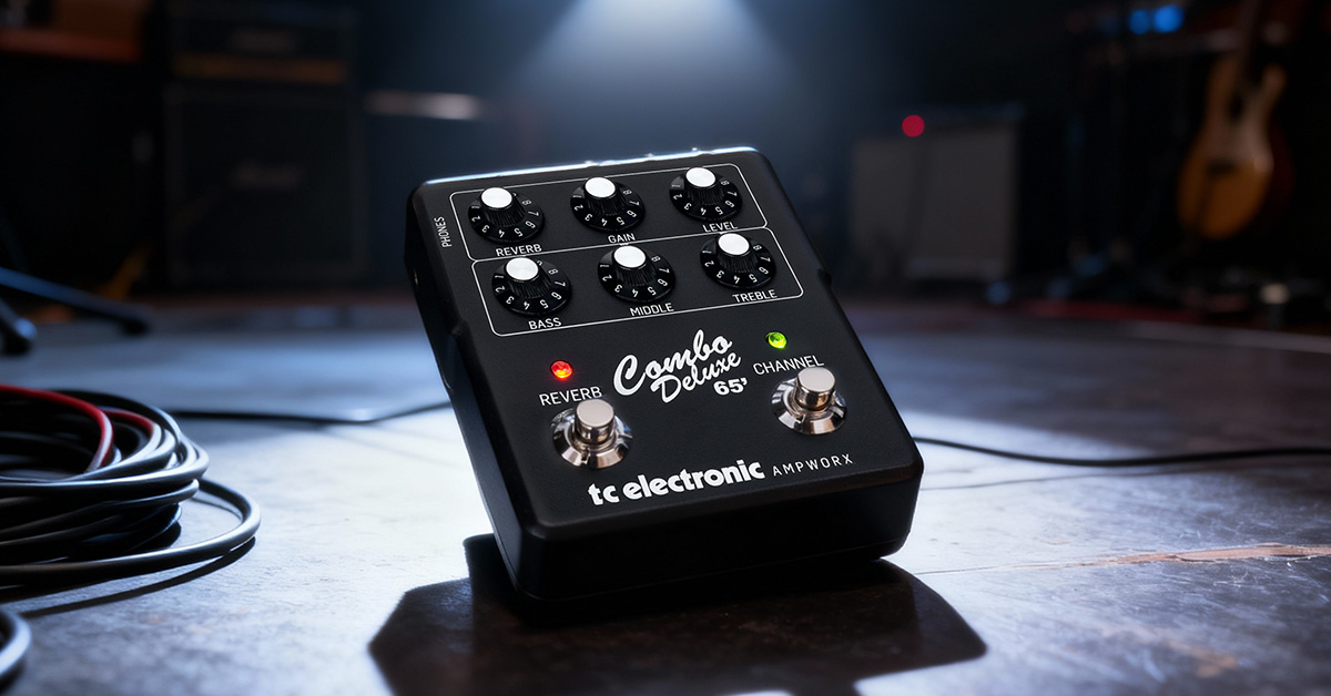 Test: tc electronic Combo Deluxe 65' Preamp, Effektpedal - AMAZONA.de