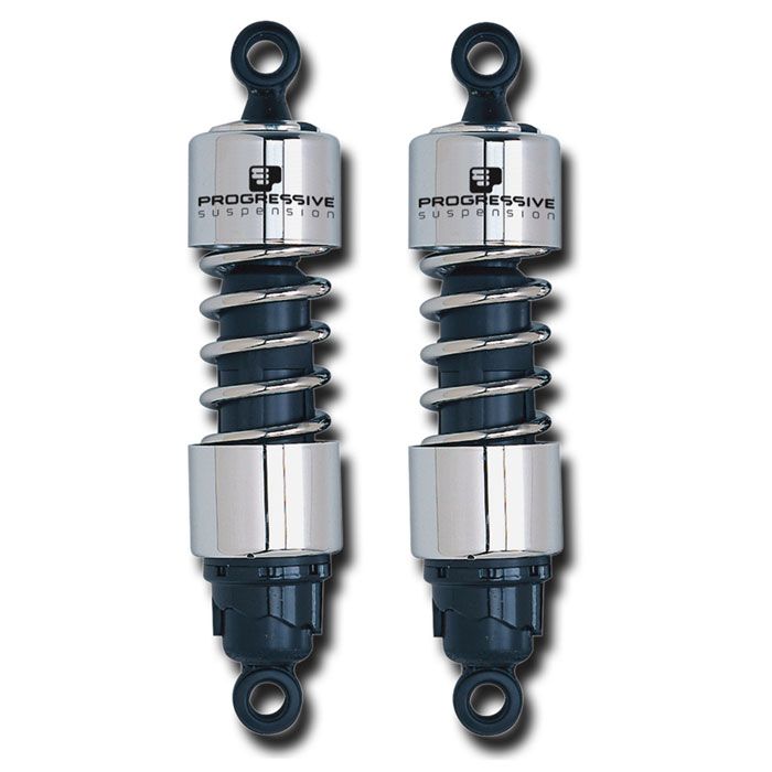 プログレッシブ サスペンション 412シリーズ クローム - PROGRESSIVE