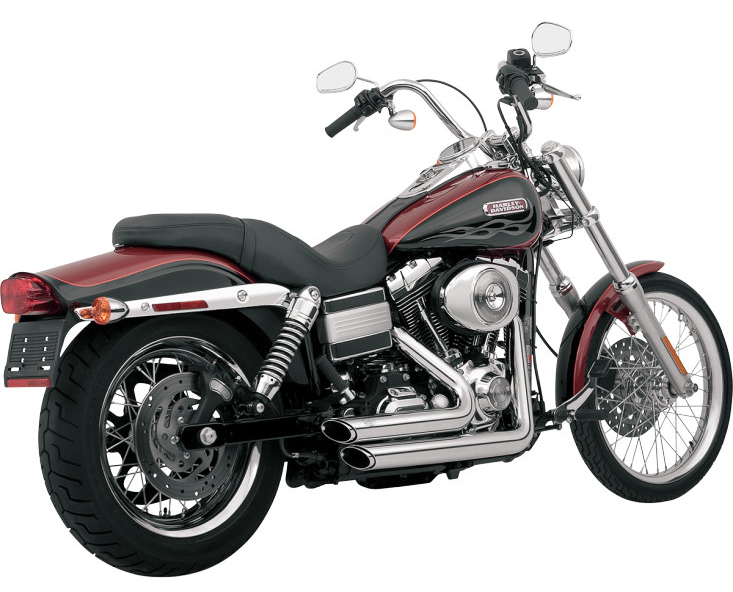 VANCE＆HINES ショートショット スタッガード クローム - VANCE＆HINES