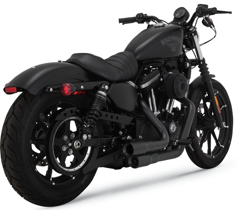 VANCE＆HINES MINI グレネード2in2 エキゾースト ブラック