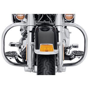 クローム・リアサドルバックガード - Harley Davidson | アンバーピース