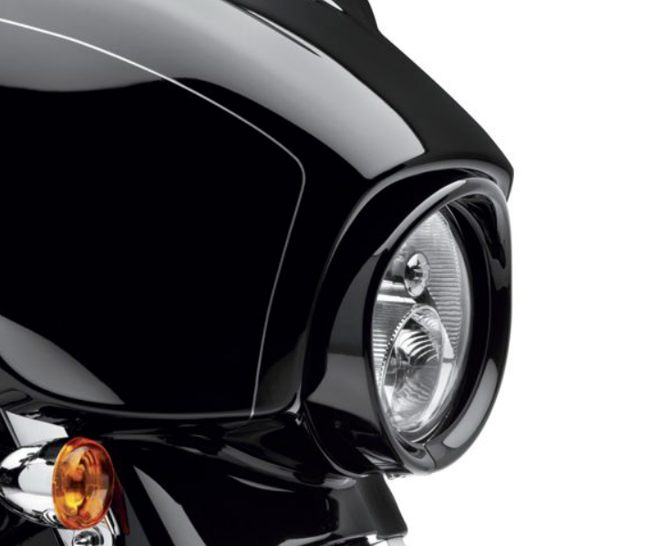 バイザースタイル・トリムリング・ヘッドライト・グロスブラック
