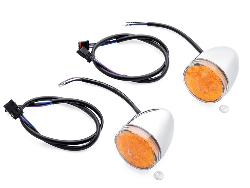 LEDブレットターンシグナルキット - Harley Davidson | アンバーピース