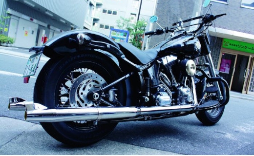 2in2左右独立タイプエキパイ 1995～17年ソフテイルモデル用 - MOTOR