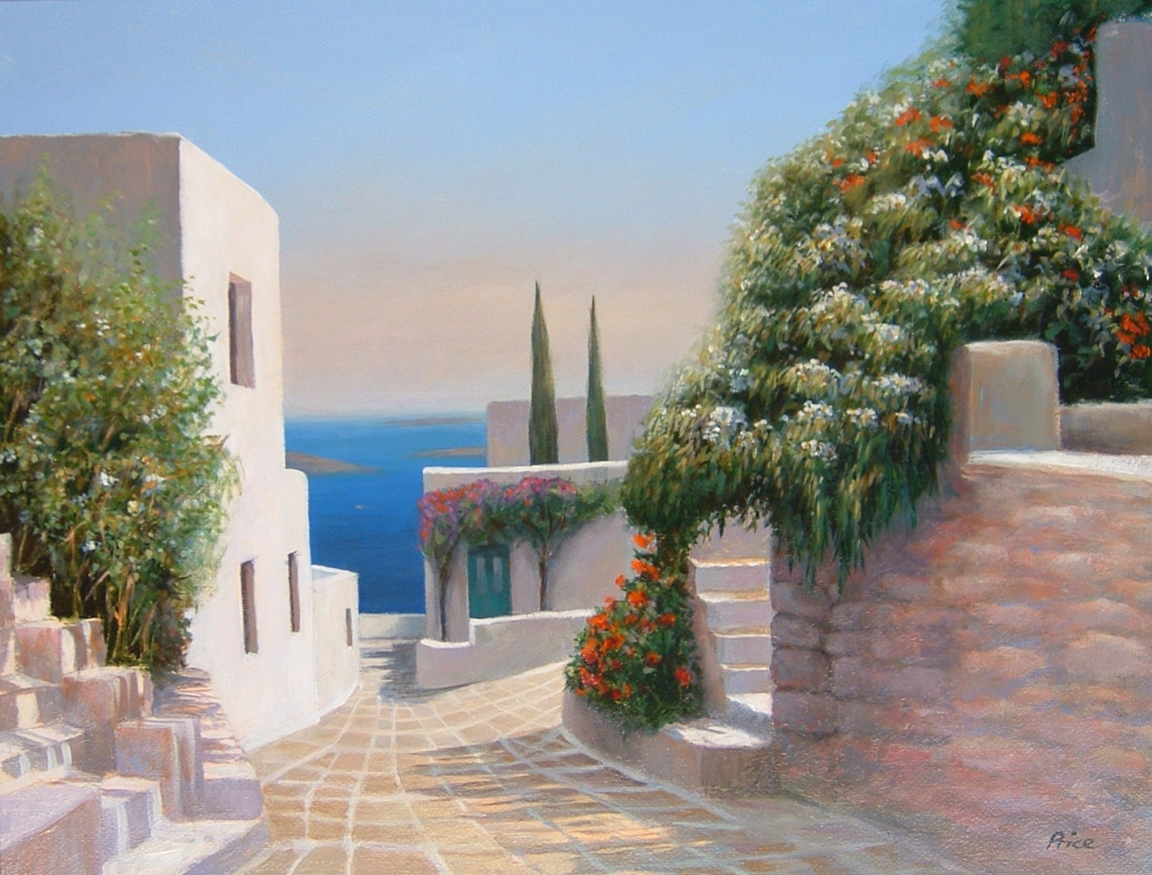 アンドリュー・プライス|地中海の絵|彩美画廊