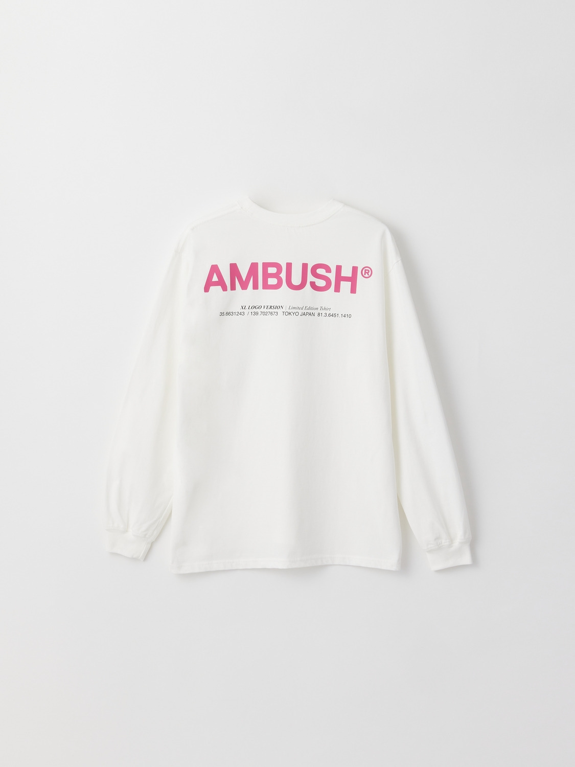 AMBUSH(アンブッシュ) 通販サイト 【XL LOGO L/S T-SHIRT】