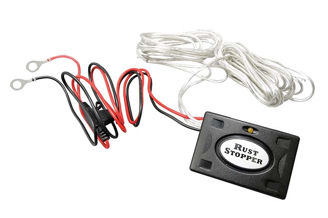 クルマのサビ対策に最適な逸品、電子サビ防止装置「ラストストッパー」