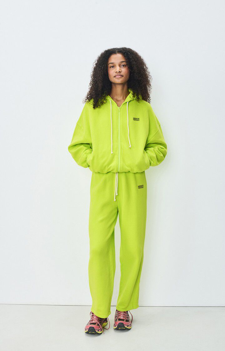 Women's hoodie Izubird - VINTAGE CITRUS 48 Long sleeve Green - E25