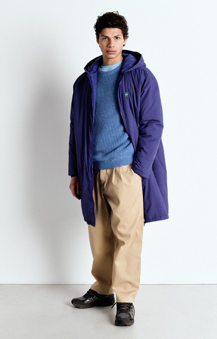 Men's parka Zotcity - PURPLE 58 Long sleeve Violet - E25