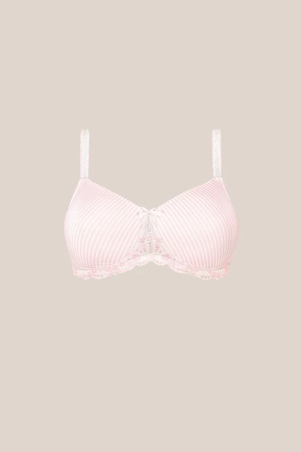 Buy Kennie Padded Wire-Free Bra - dusty rose/off-white | Amoena USA