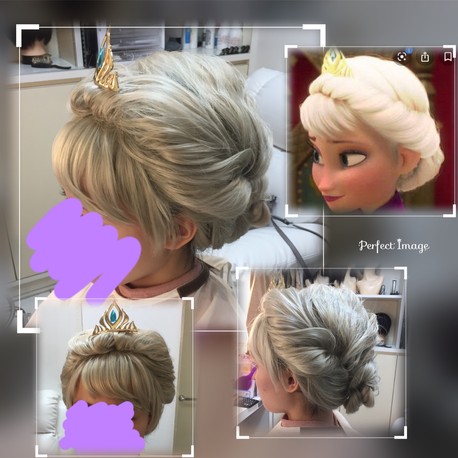 ☆エルサ戴冠式のコスプレ☆ | 抗がん剤治療後のヘアケアブログ | an