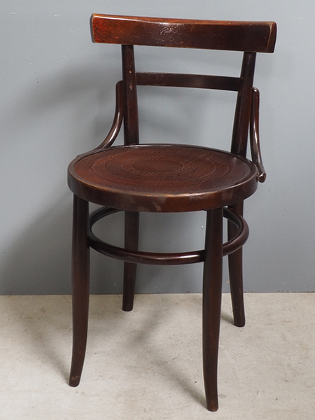 秋田木工 木製カウンターチェアモスグリーン２個セット。アンティーク No.209-U | 曲木家具専門ブランドの秋田木工