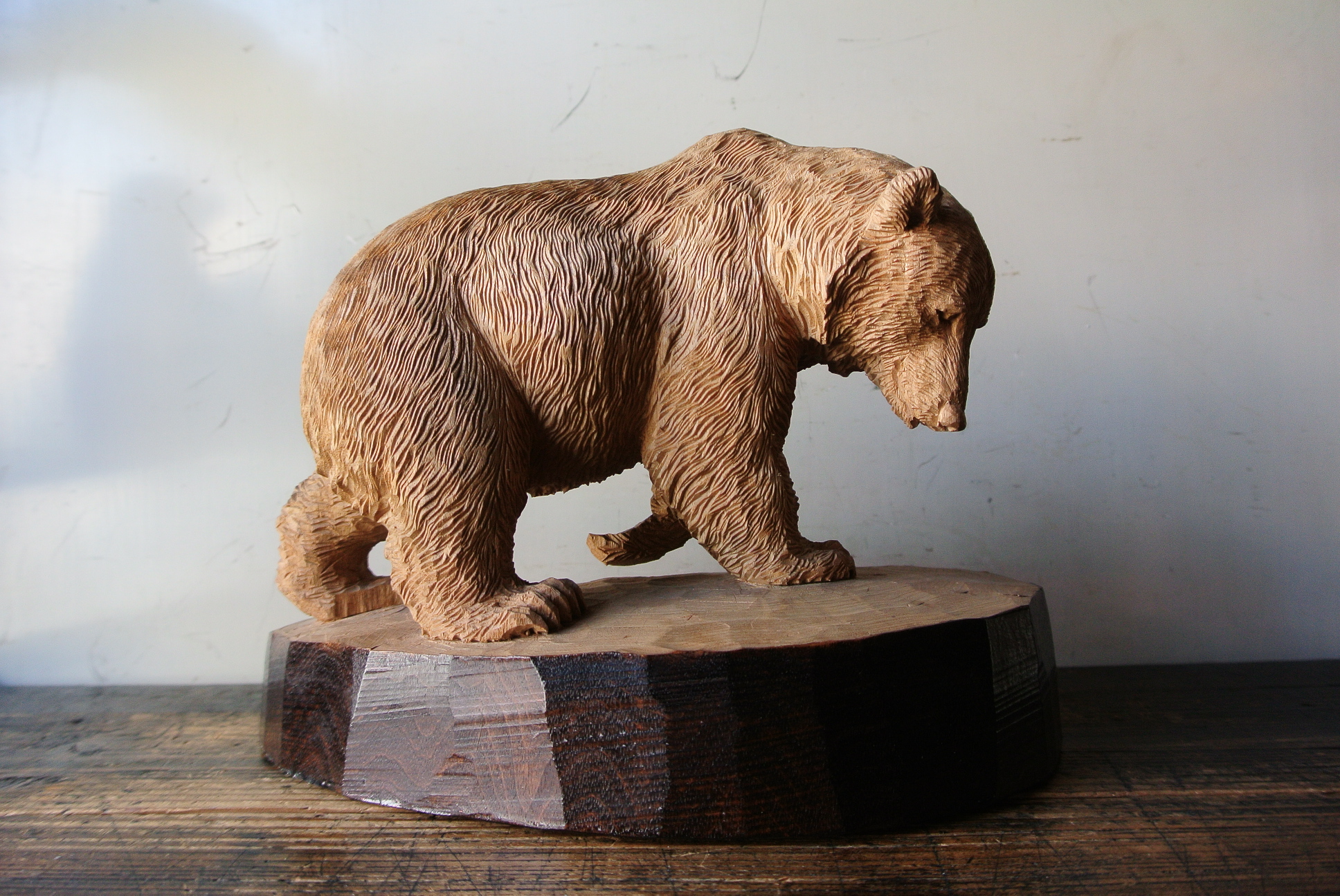 藤戸竹喜 木彫り熊 - アンティーク雑貨・古道具の札幌 アンティーク