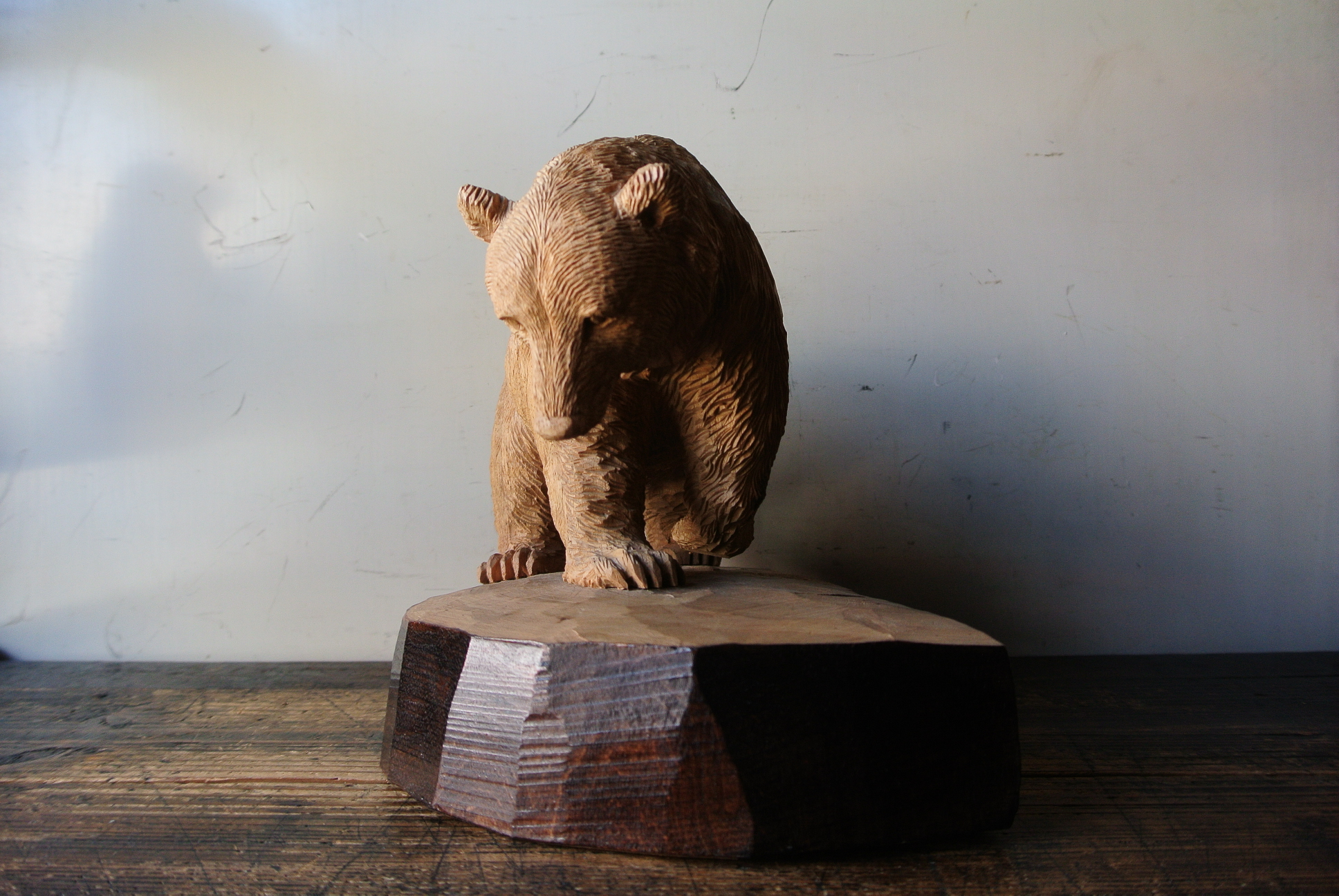 藤戸竹喜 木彫り熊 - アンティーク雑貨・古道具の札幌 アンティーク