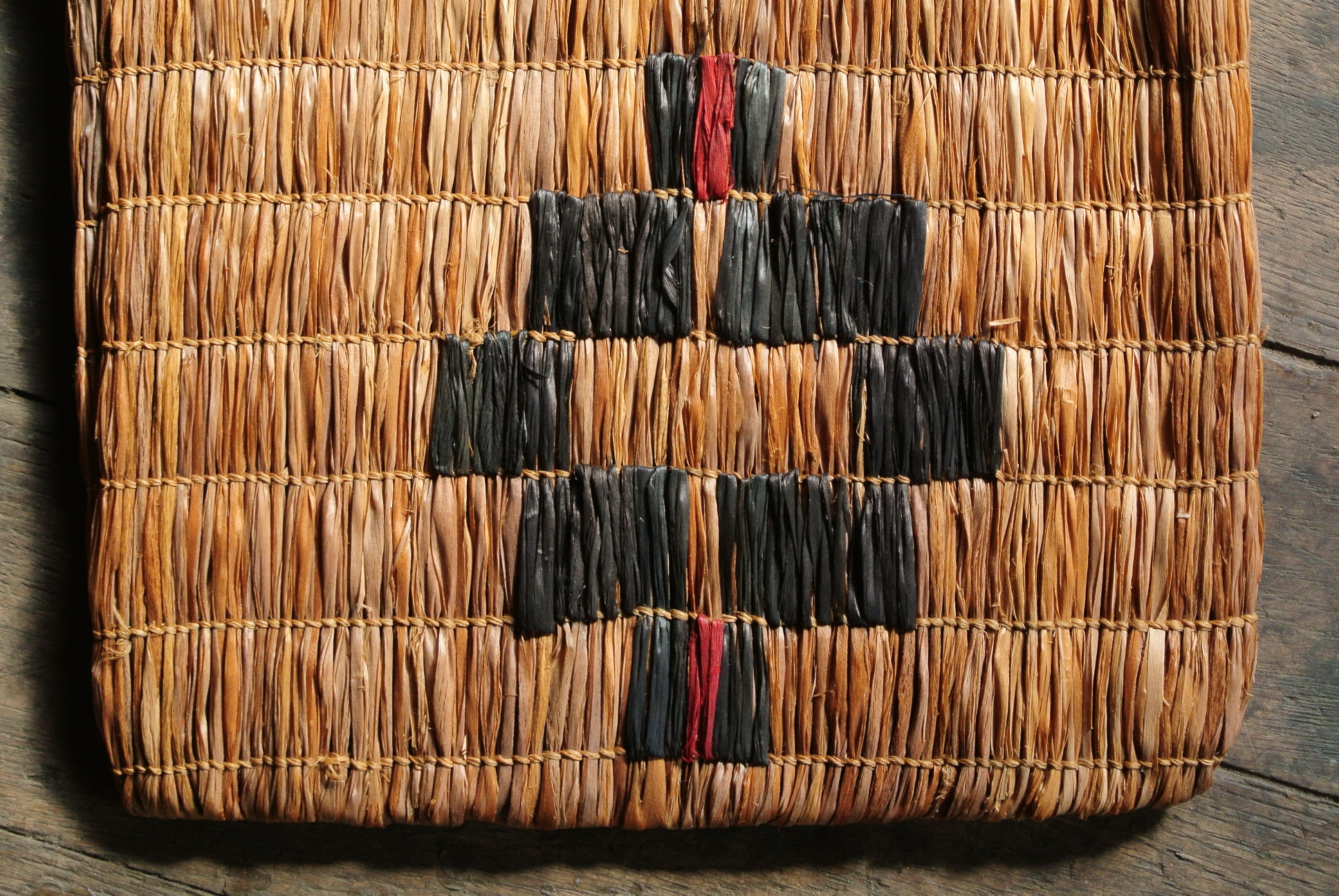 アイヌ民具 編み袋 サラニプ - アンティーク雑貨・古道具の札幌