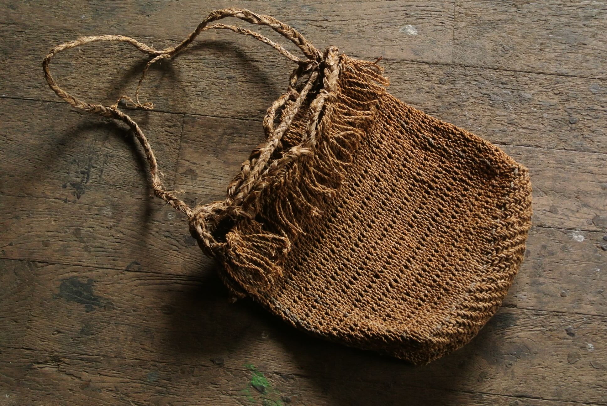 アイヌ民具 編袋 サラニプ - アンティーク雑貨・古道具の札幌