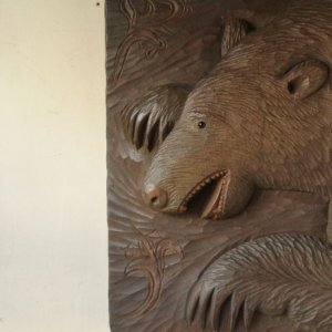 荒井修 作 ループタイ 木彫 - アンティーク雑貨・古道具の札幌