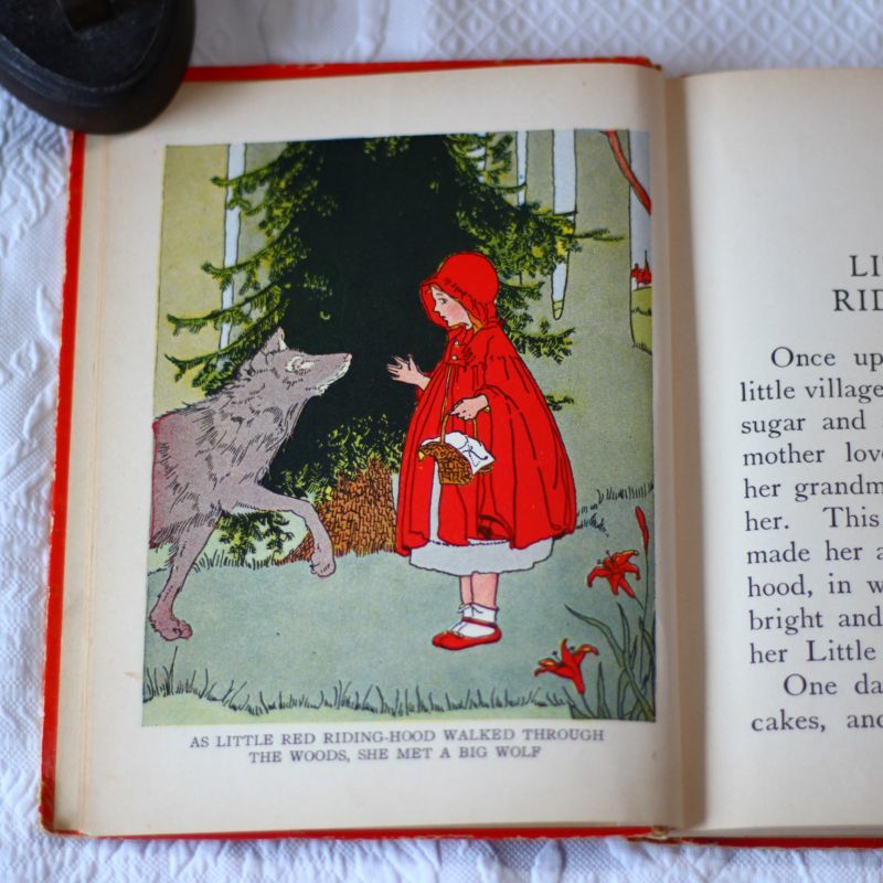 Little Red Riding-Hood 赤ずきんちゃんの絵本/Antique Book・Card/本