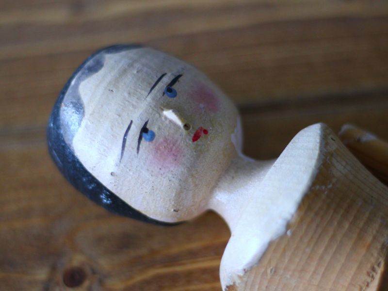 ウッデン ペグ ドール/Wooden Doll/ウッデンドール-/Antique toricoTte