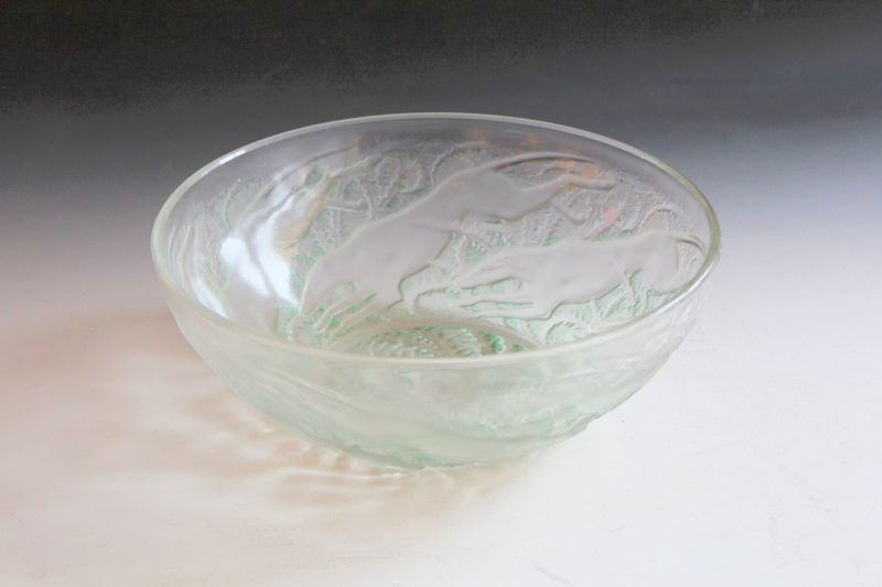 ラリック グリーンパチネのボウル - Antiques Violetta
