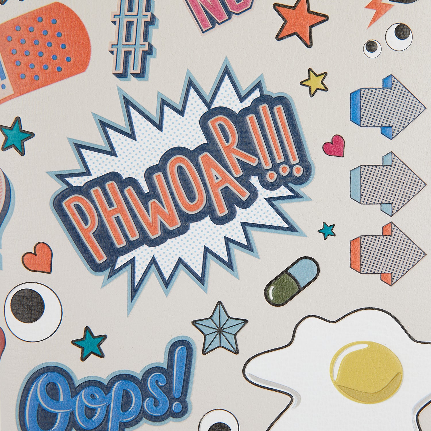 オール・オーバー・ステッカー A5・ジャーナル | Anya Hindmarch JP