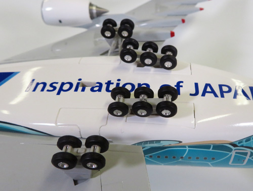 NH20145 1:200 A380 JA382A FLYING HONU エメラルドグリーン スナップ