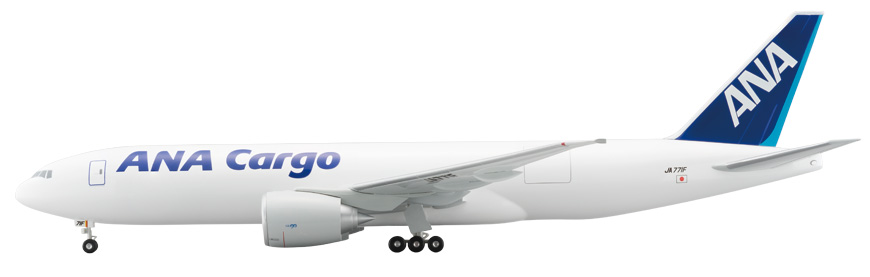 NH20140 1:200 BOEING 777F JA771F ANA CARGO 完成品（ギアつき