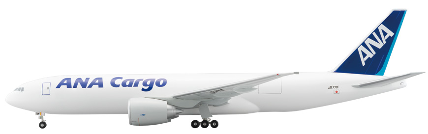 NH20141 1:200 BOEING 777F JA771F ANA CARGO スナップフィットモデル