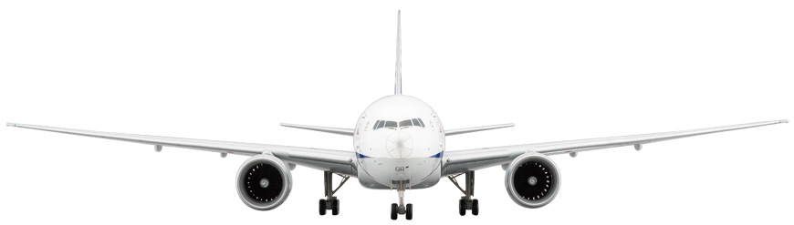 NH20166 1:200 BOEING 777-300ER JA795A 完成品（WiFiレドーム・ギア