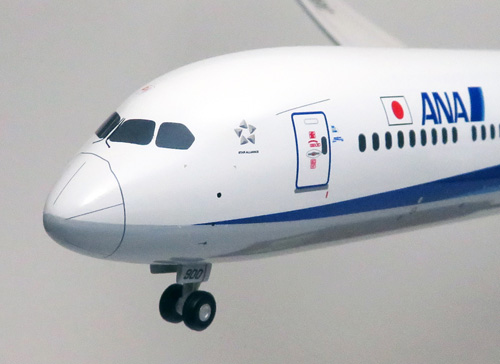 NH20138 1:200 BOEING 787-10 JA900A 完成品（WiFiレドーム・ギアつき