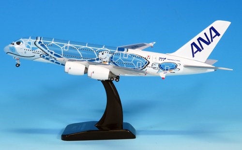 NH40079 1:400 A380 JA381A FLYING HONU ANA ブルーダイキャストモデル