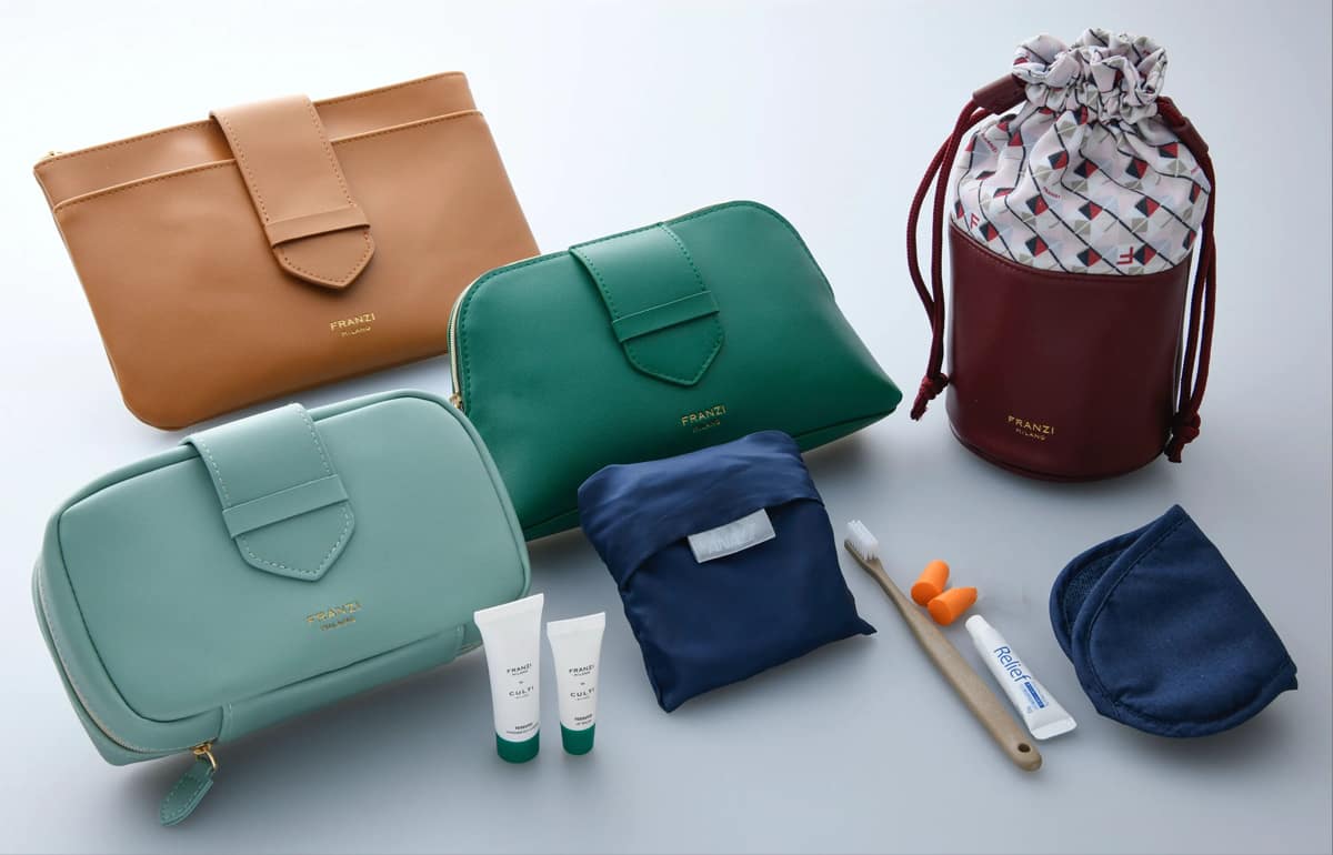 昭和】 JAL 日本航空 ファースト / ビジネス クラス アメニティポーチ