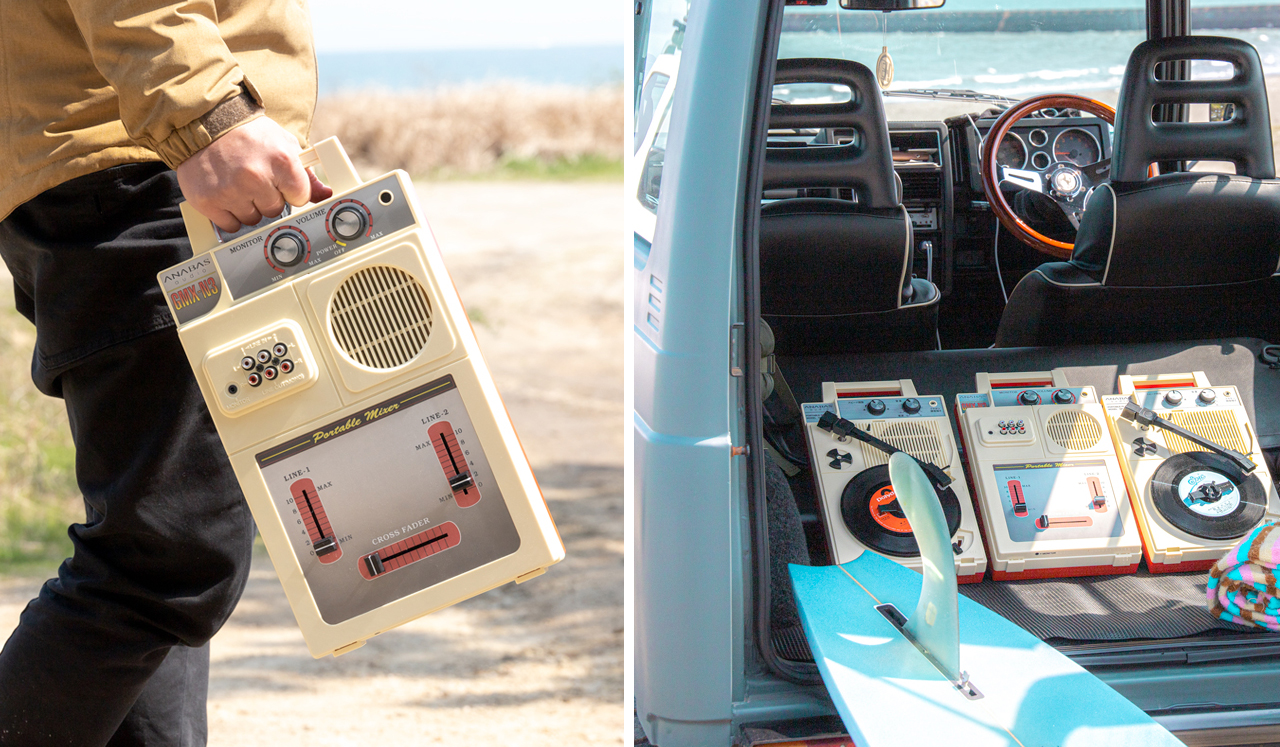 ポータブルミキサー GMX-N3 – ANABAS audio｜太知ホールディングス