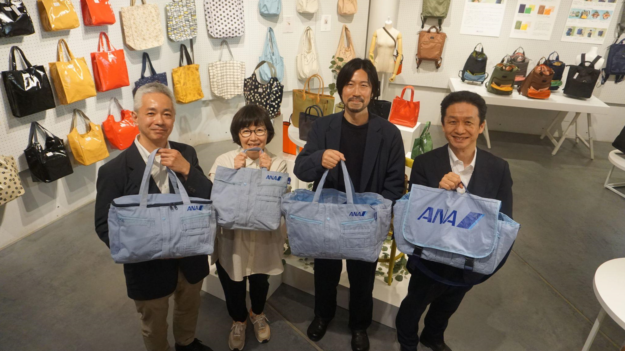 整備士の作業着がトートバッグに！～ANAアップサイクル・プロジェクト