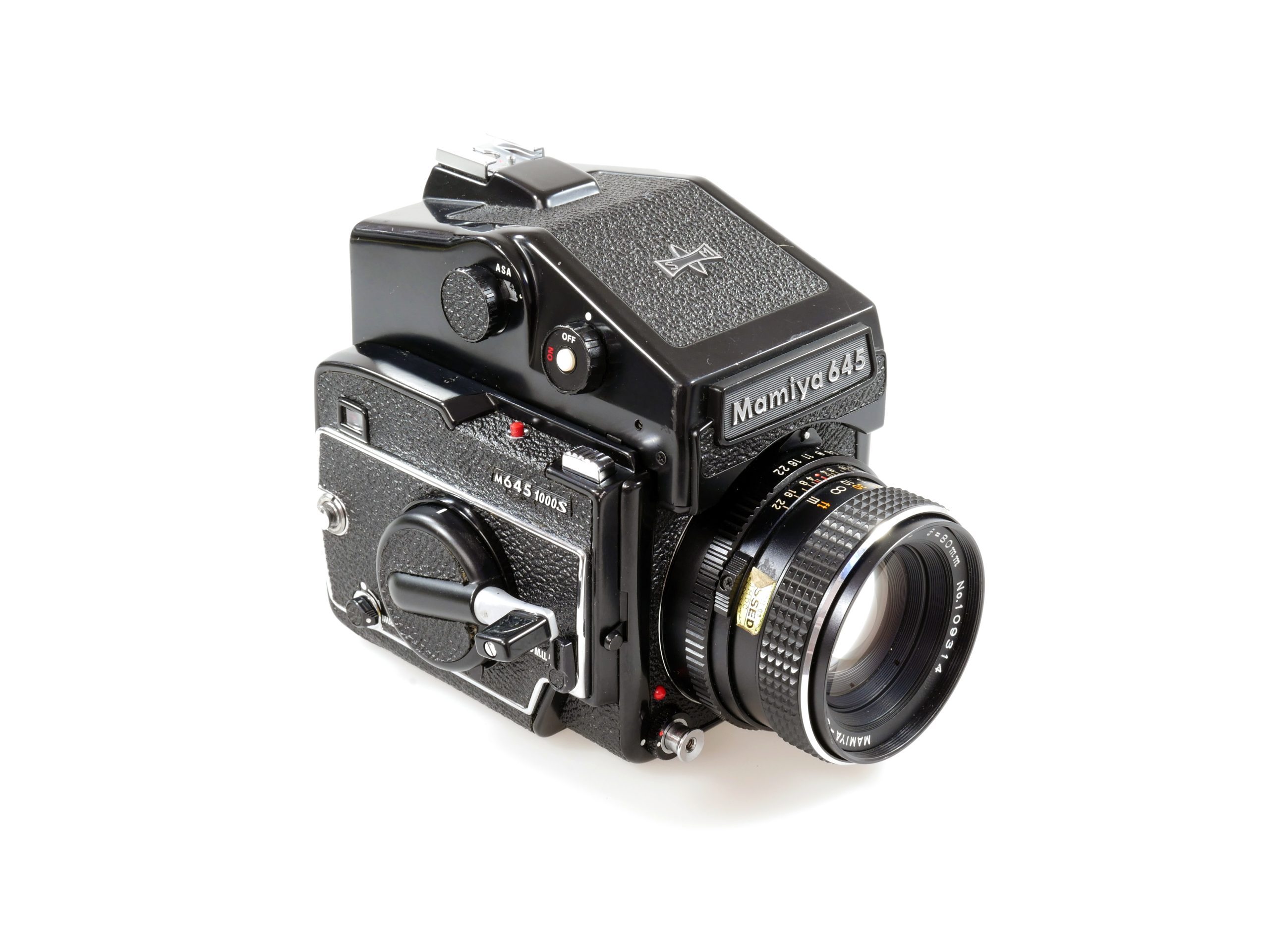 Mamiya MAMIYA M645 1000S SEKOR C 80mm F2.8 シャッター全速OK #103