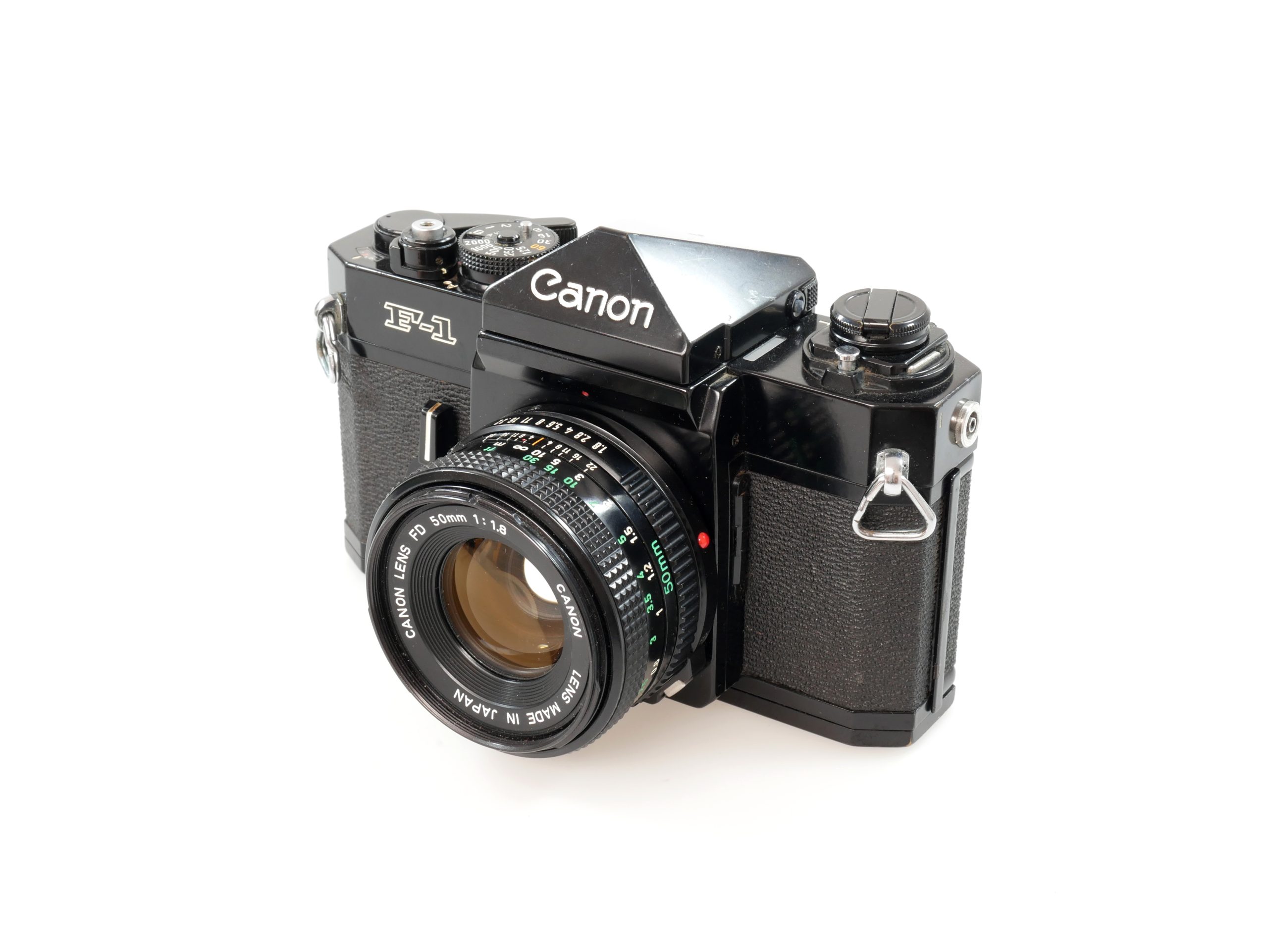 Canon F-1 with Canon FD 50mm f1.8 – Analogue Cameras