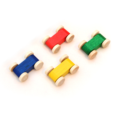 トレインカースロープ部品 4色カーセット BECK/ベック社 | ANDCHILD