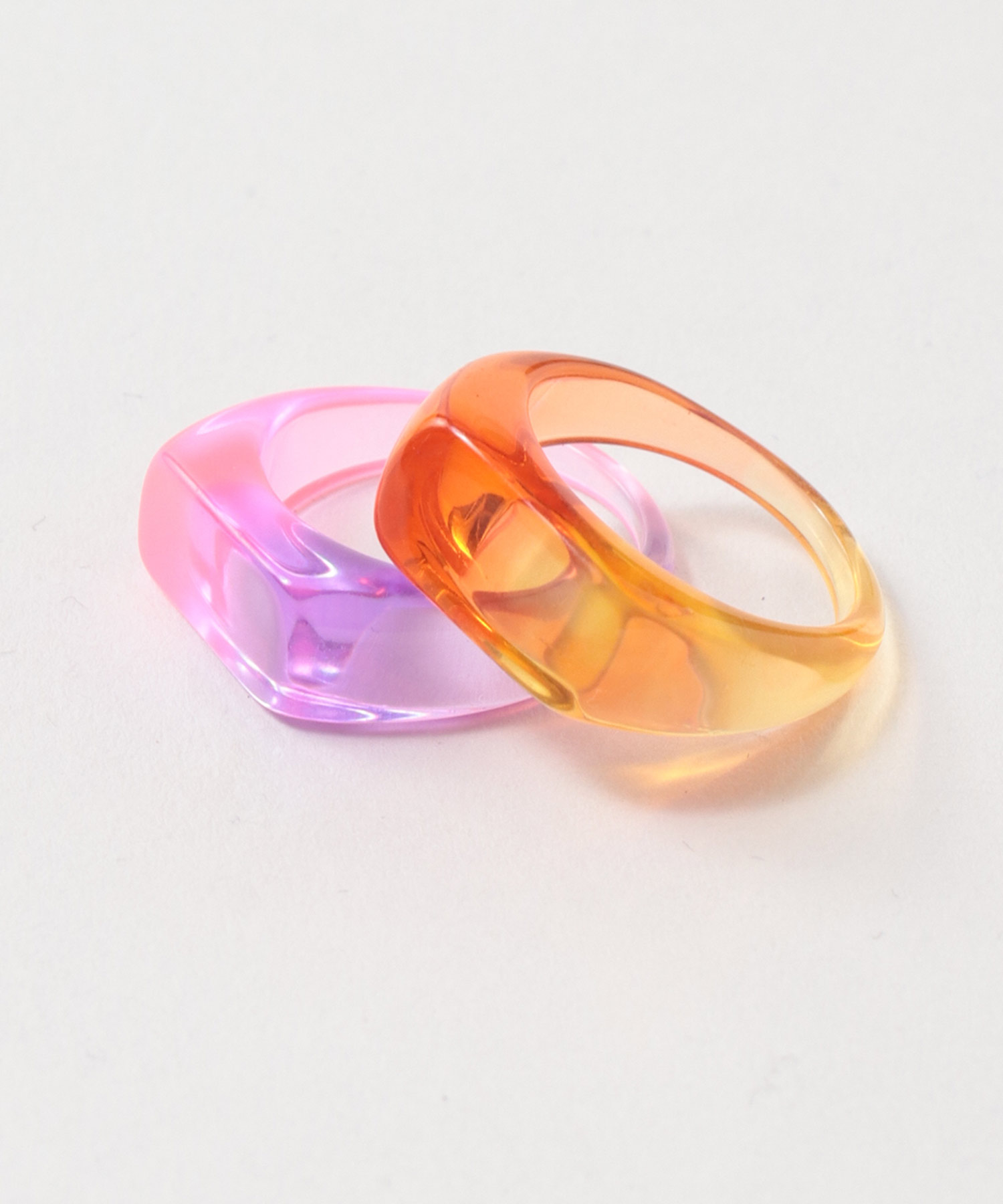 グラデアクリルセットリング | AND ON JIONE STORE（アンドオン