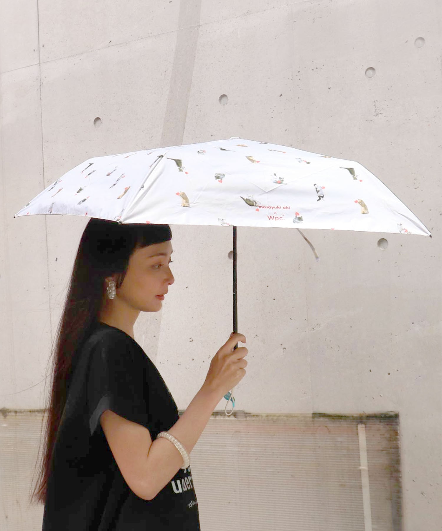 沖昌之×Wpc.】≪晴雨兼用＆遮光≫超軽量アンブレニャンmini | AND ON