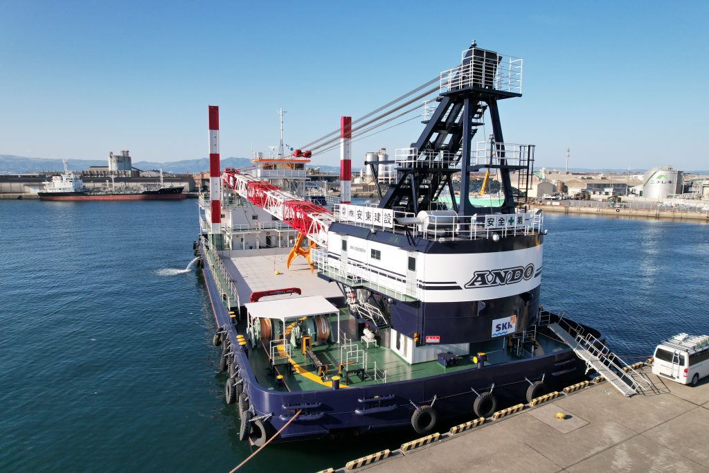 新造船 第108志穂号｜大分県の建設業なら安東建設へ