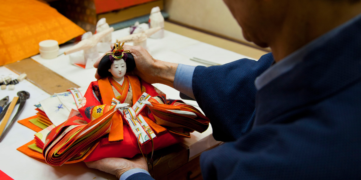 2/4 ②中古 平安一甫 ひな人形 おひなさま ひな祭り 節句 2/4 ②中古