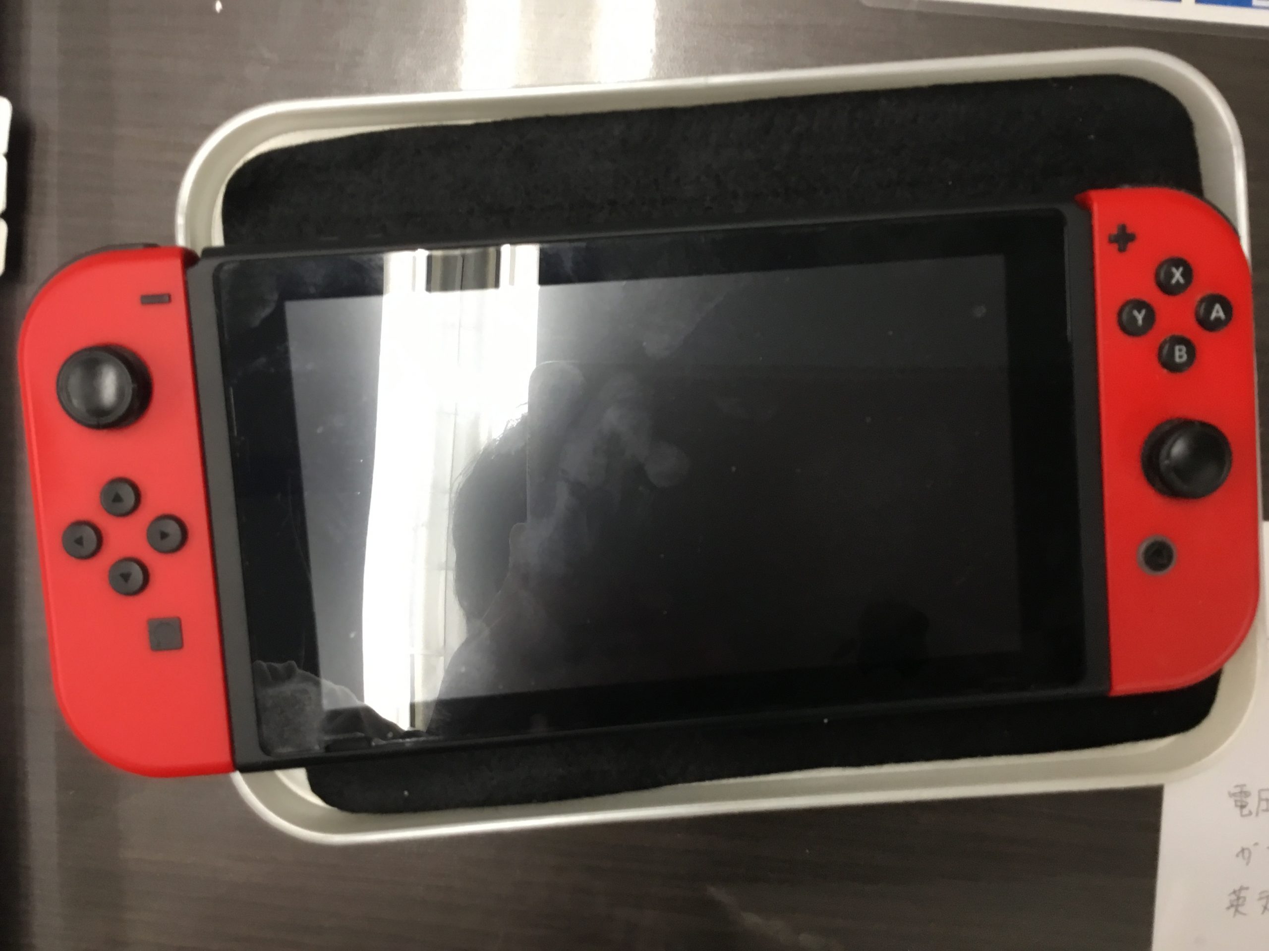 switch修理 ジョイコンが繋がらない！？原因は「水濡れ」1時間で解決。