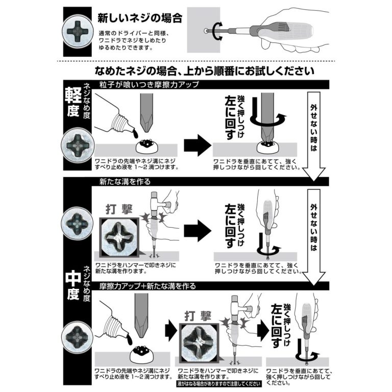 限定品】ワニドラ ケース入 限定カラー | ANEXブランドのドライバー
