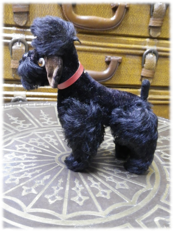 シュタイフ プードルB 縦10cm 横12cmの通販｜銀座人形館