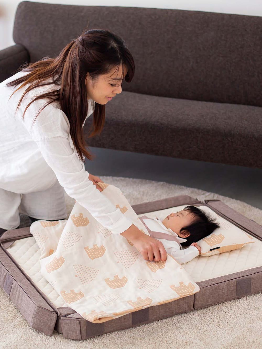 farska（ファルスカ）コンパクトベッドFree | ベビーベッド・布団(品番