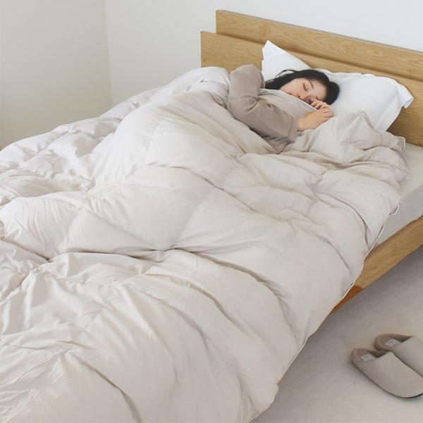 18新品未開封 羽毛布団 190cmx200cm ダブル 掛け布団 100%羽毛 楽天